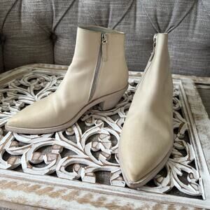 Marsell Leather Ankle Boots Women’s 37 US 7